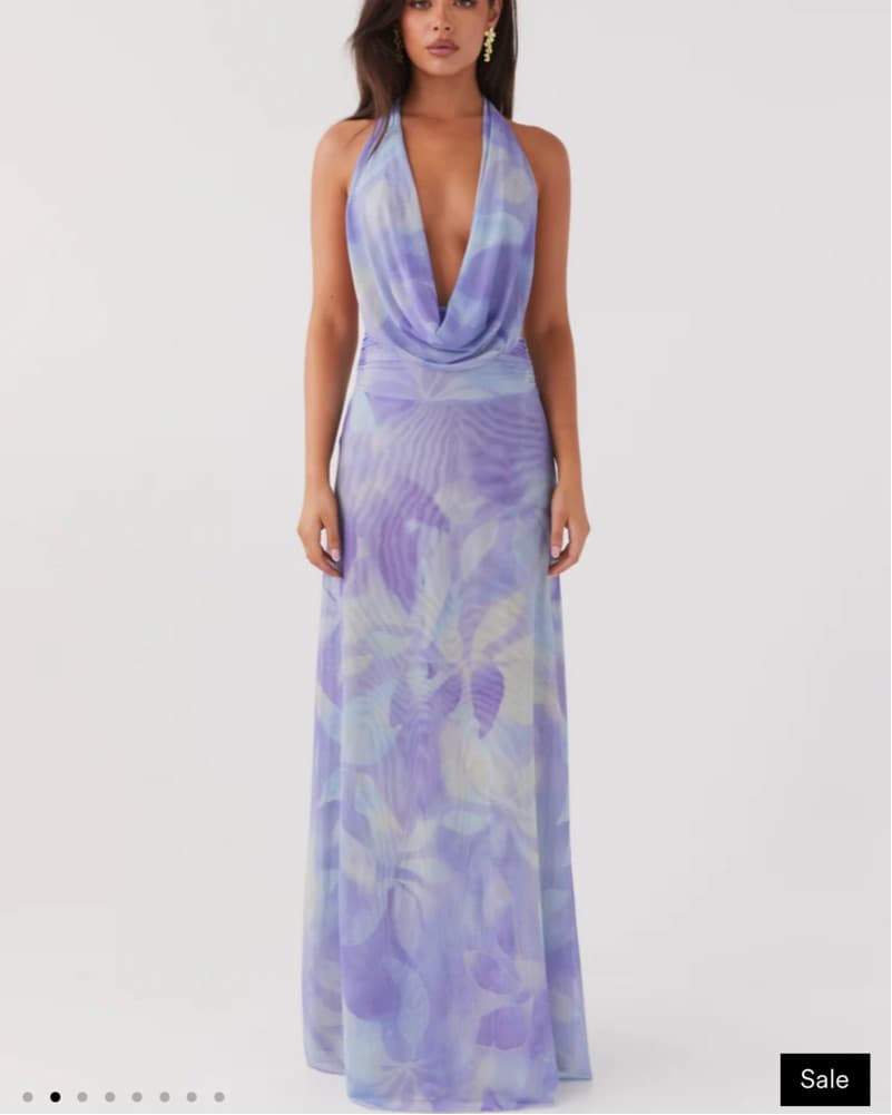 Peppermayo Elysia Mesh Maxi Dress - Image 3