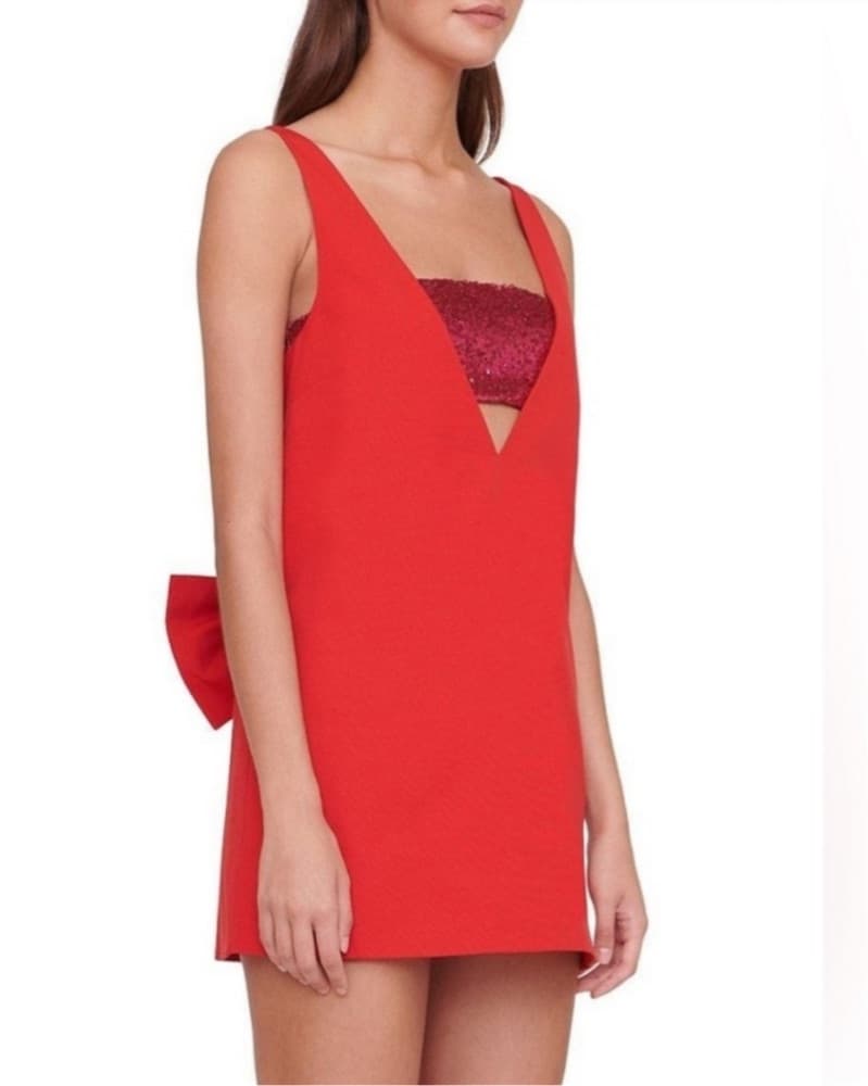 STAUD Mini Dress - Image 1