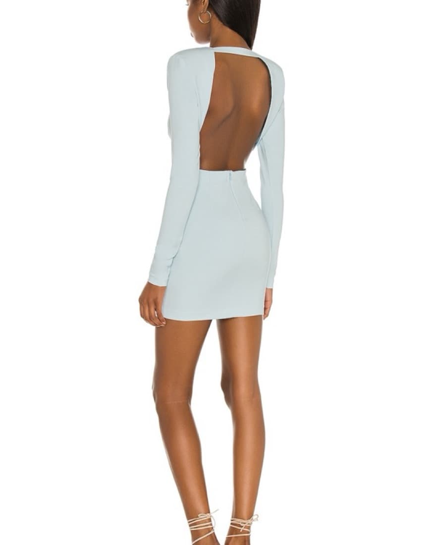 Michael Costello Fena Mini Dress XXS - Image 3