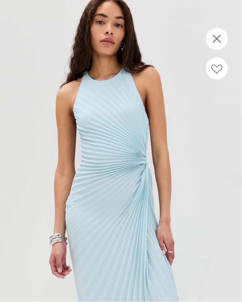 ALC Blue Reagan Maxi Dress  - Image 2