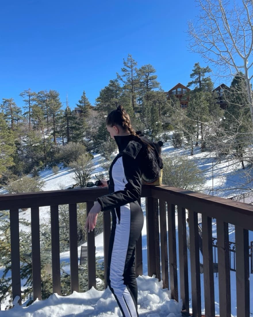 Black & White Ski Suit - Image 4