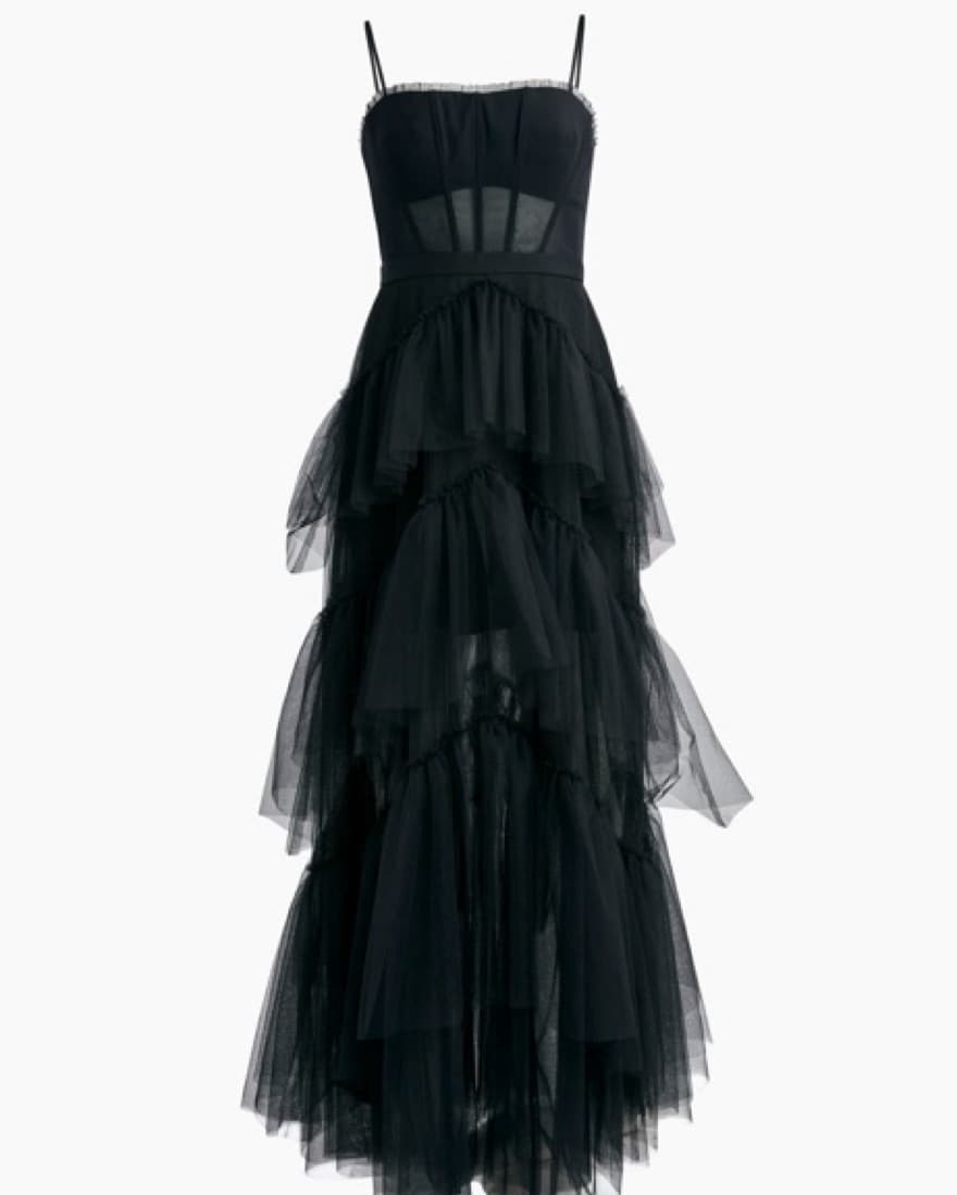 BCBG Maxazria Tulle Dress - Image 3