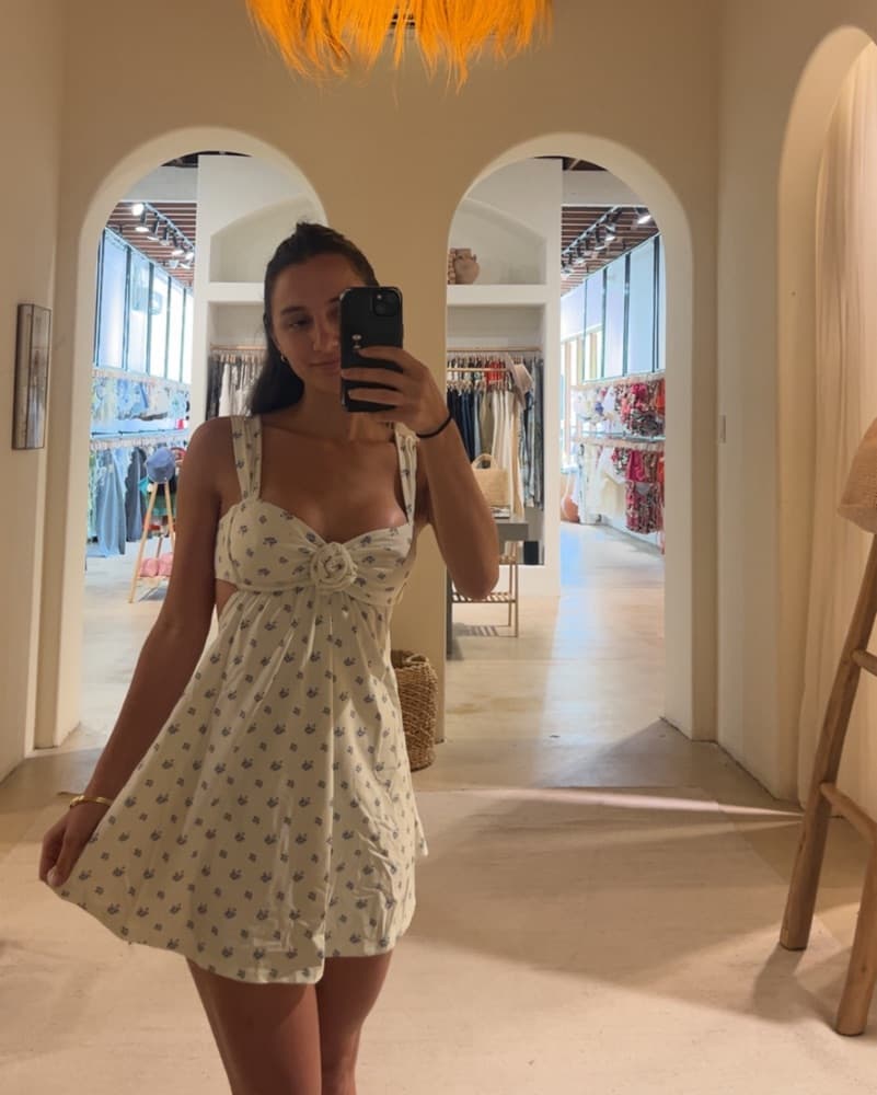Montce heidi floral Petal Dress - Image 2