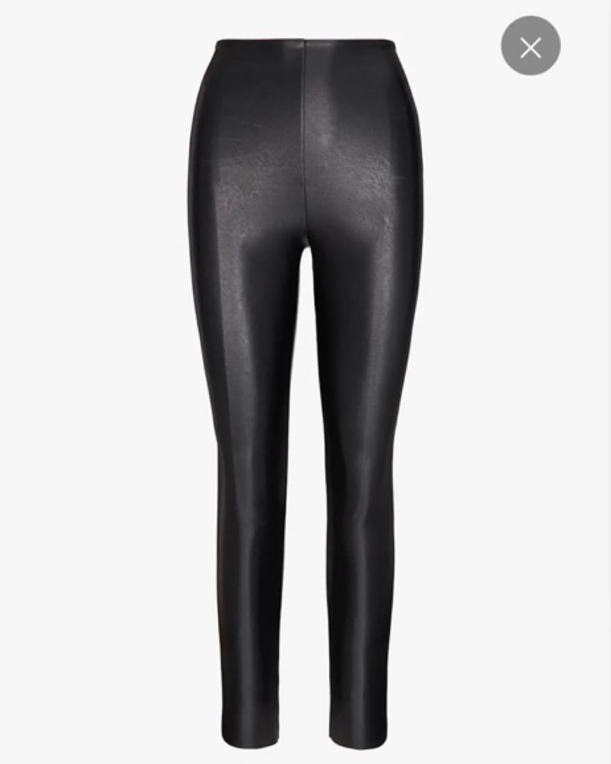 Commando Faux Leather Leggings In Black - Image 2