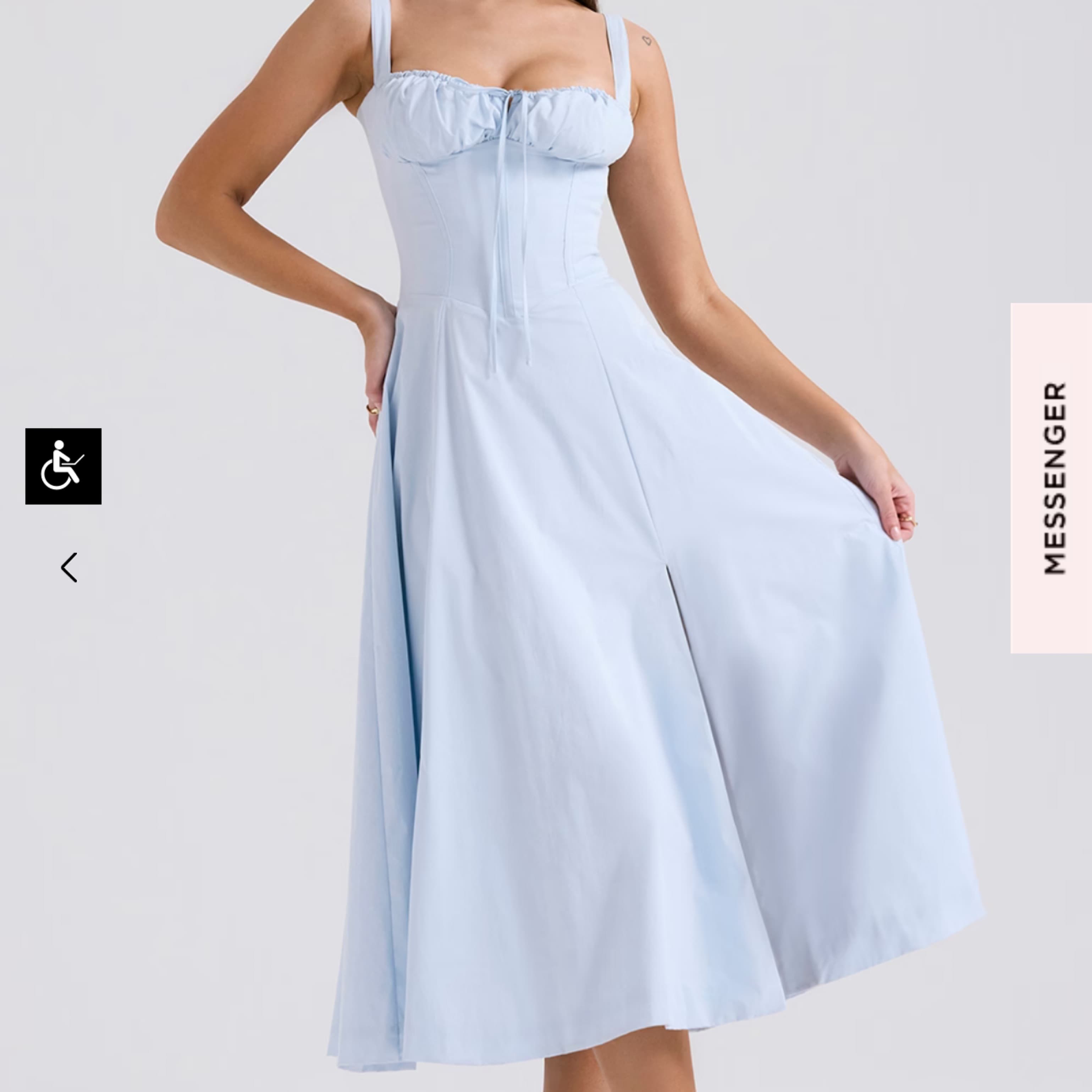 Blue House of CB Sundress - Image 2