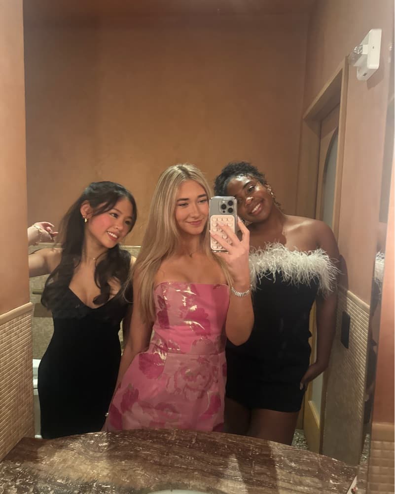 Katie May Valerie Dress in Pink Peacock - Image 4