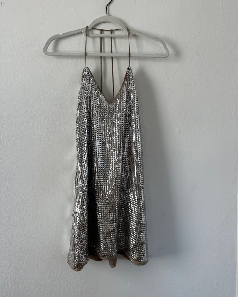 Stunning Sequin Mini Dress - Image 2