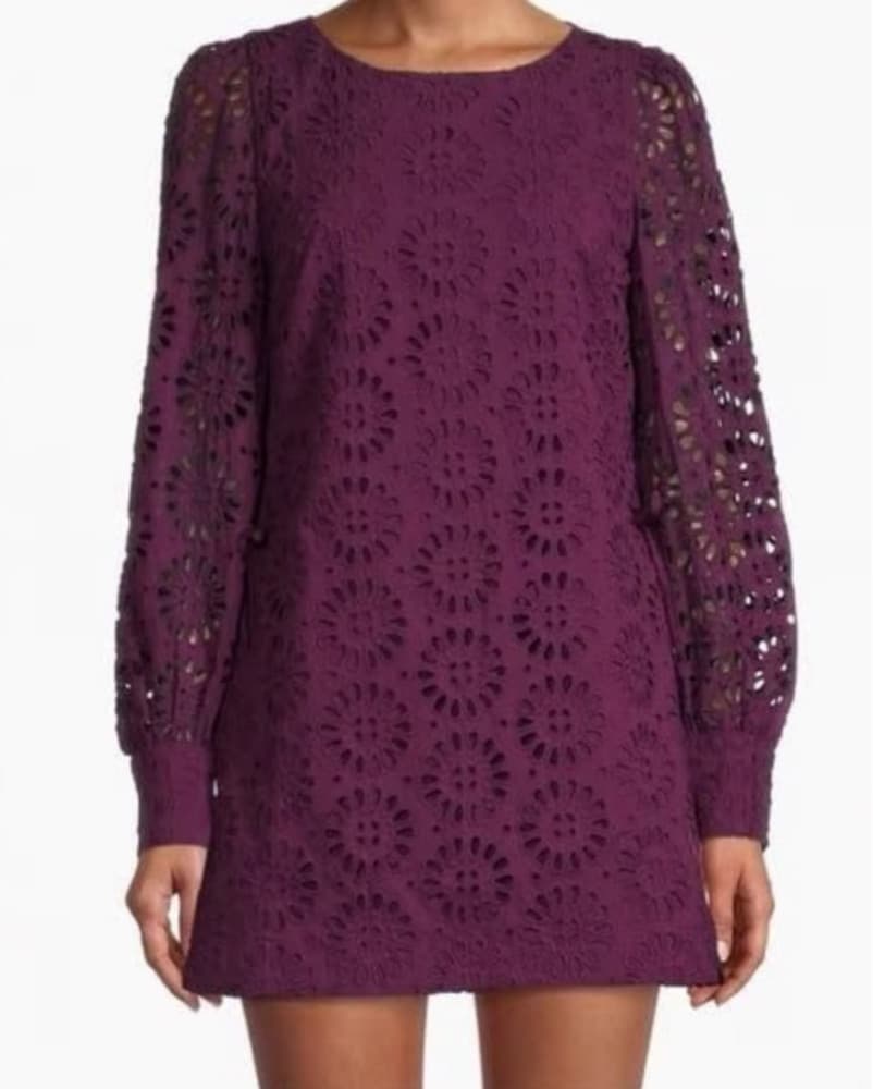Lily pullitzerElegant Eyelet Shift Dress - Image 1