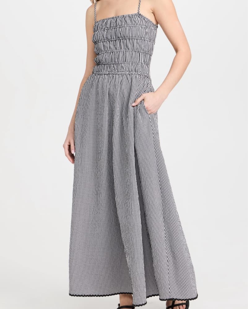 Solid & Striped Delta Dress Checkered - Image 1