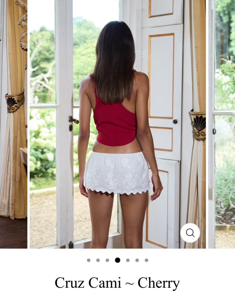 Amelie Teje Cruz Cami Cherry - Image 2