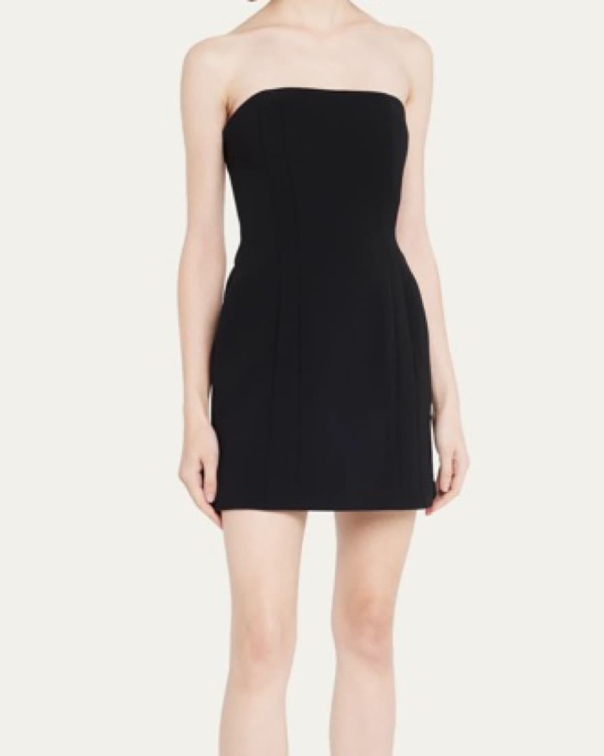 A.L.C Elsie Strapless Mini Dress - Image 4