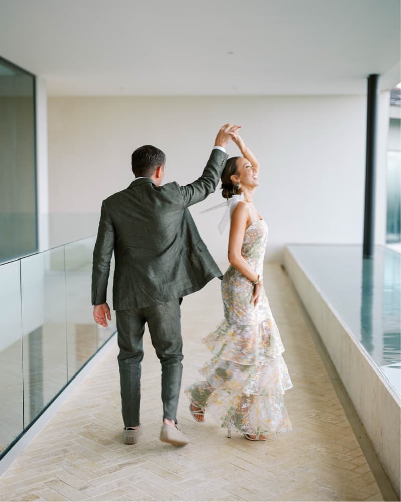 Floral Experience Tiered Maxi Dress - Image 6