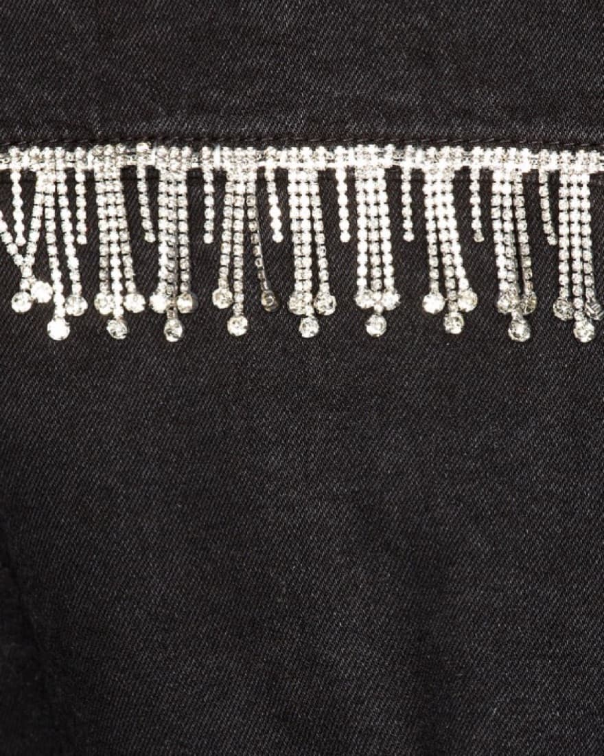 Superdown / Rhinestone Fringe Jacket - Image 3