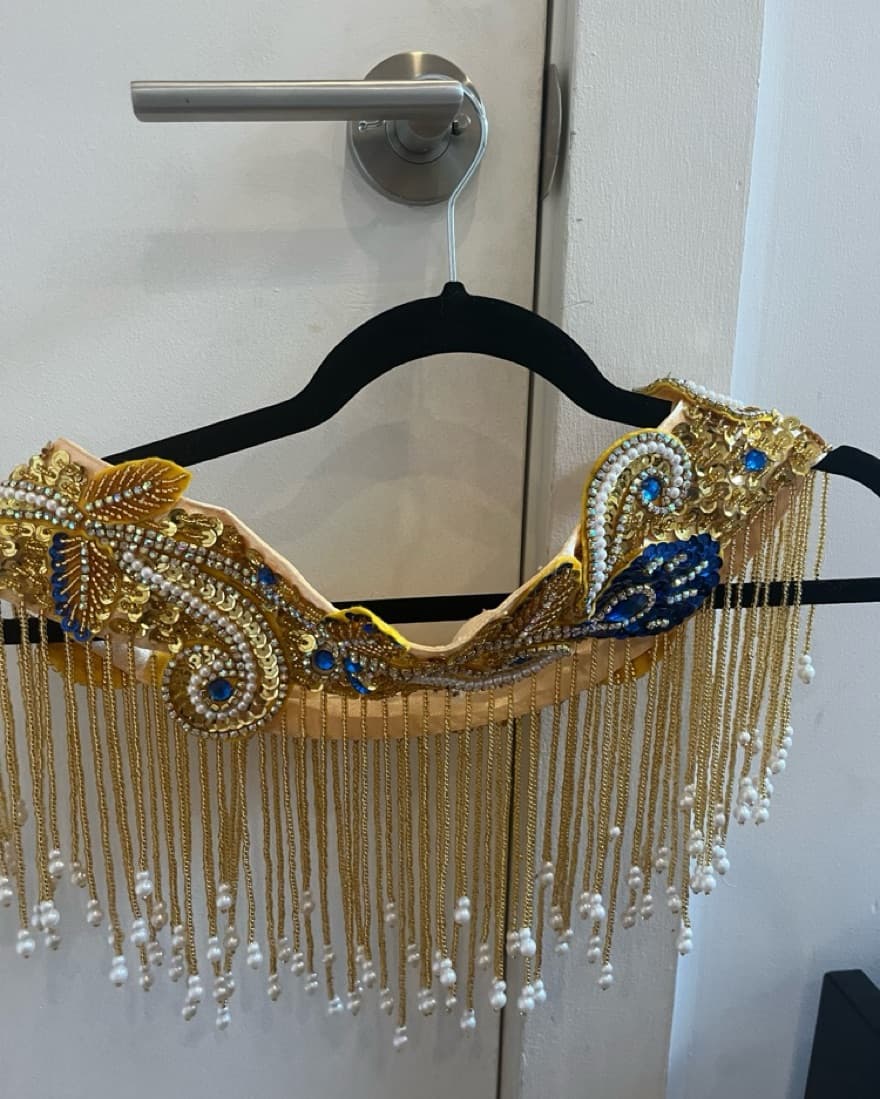 Two Piece Cleopatra Costume  - Image 4