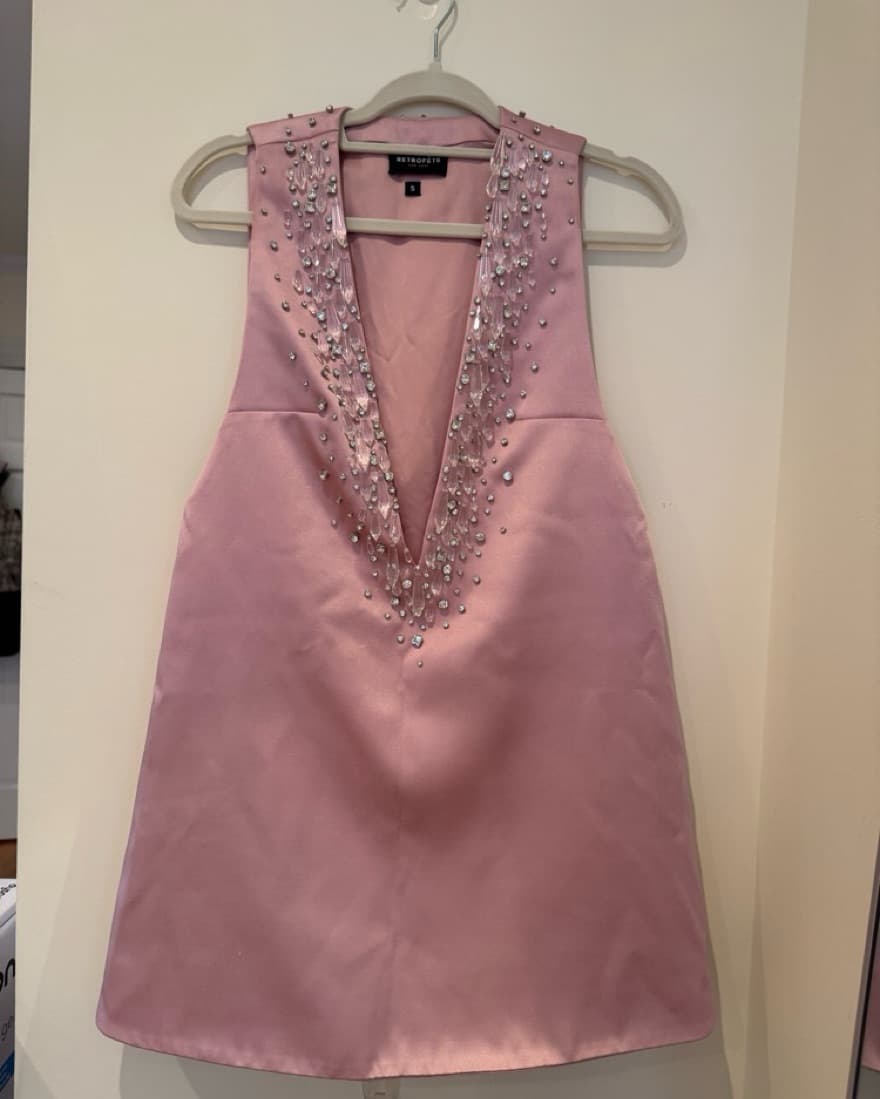 Retrofete Maisy Embellished Dress - Image 2