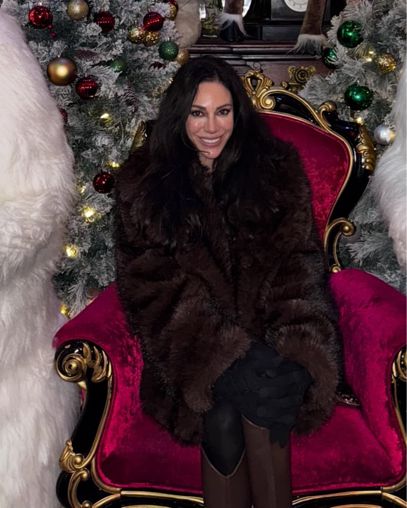 Brown Faux Fur Jacket  - Image 3
