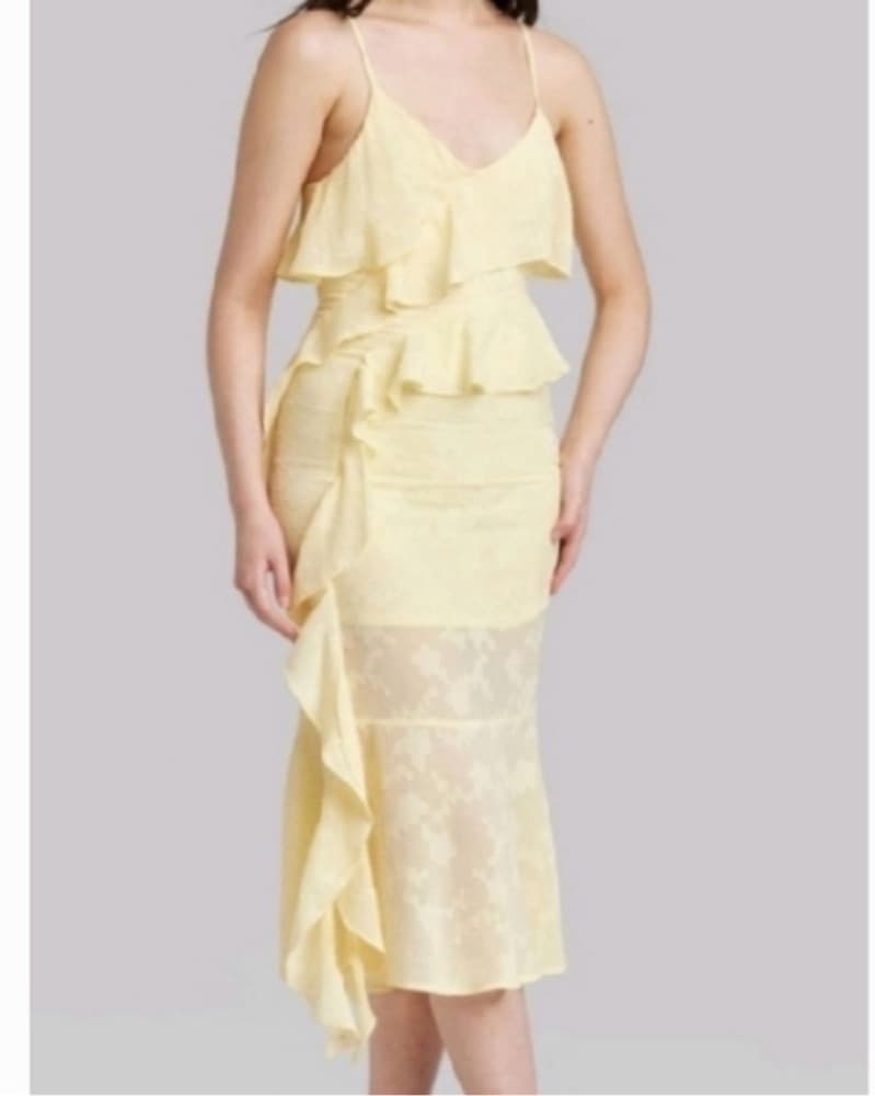 Wild Fable Yellow Maxi Dress  - Image 1