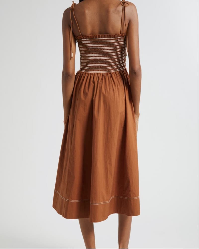 Chic Ruffle Midi Dress - Image 2