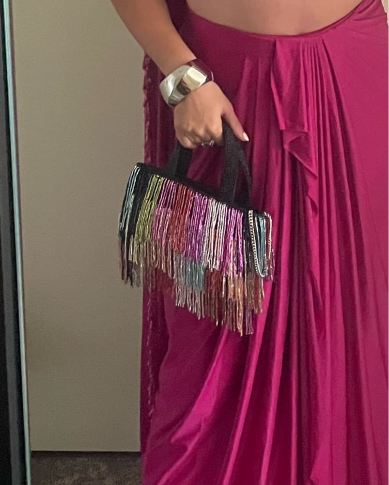 Colorful Beaded Bag Wedding Guest  - Image 1