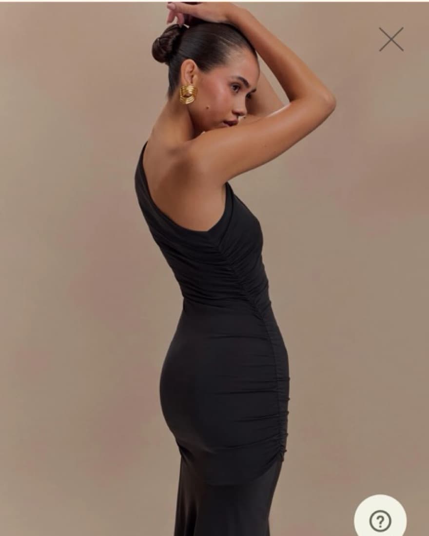 Black Meshki Cocktail Dress - Image 2