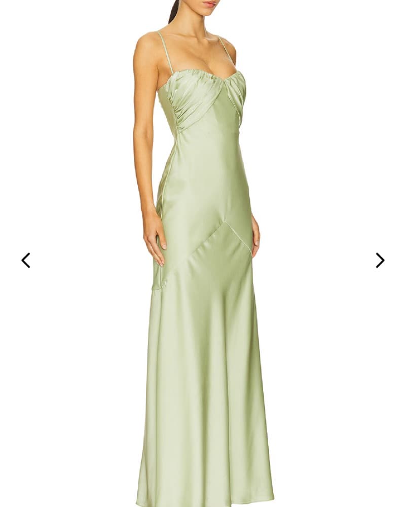 Lovers and Friends Sage Green Maxi Dress - Image 2