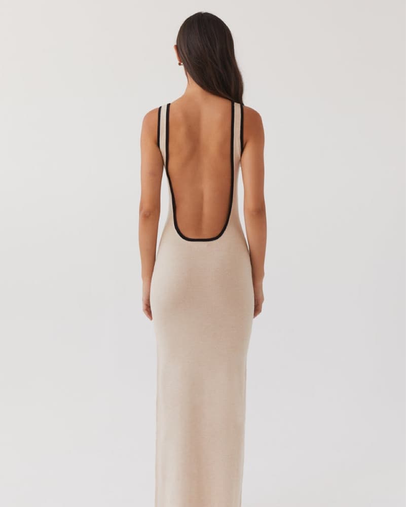 Lost In Paris Knit Maxi Dress - Image 2