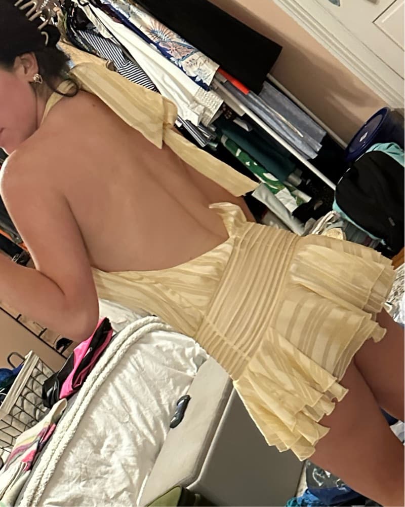 Peppermayo Chiffon Mini Dress - Image 5