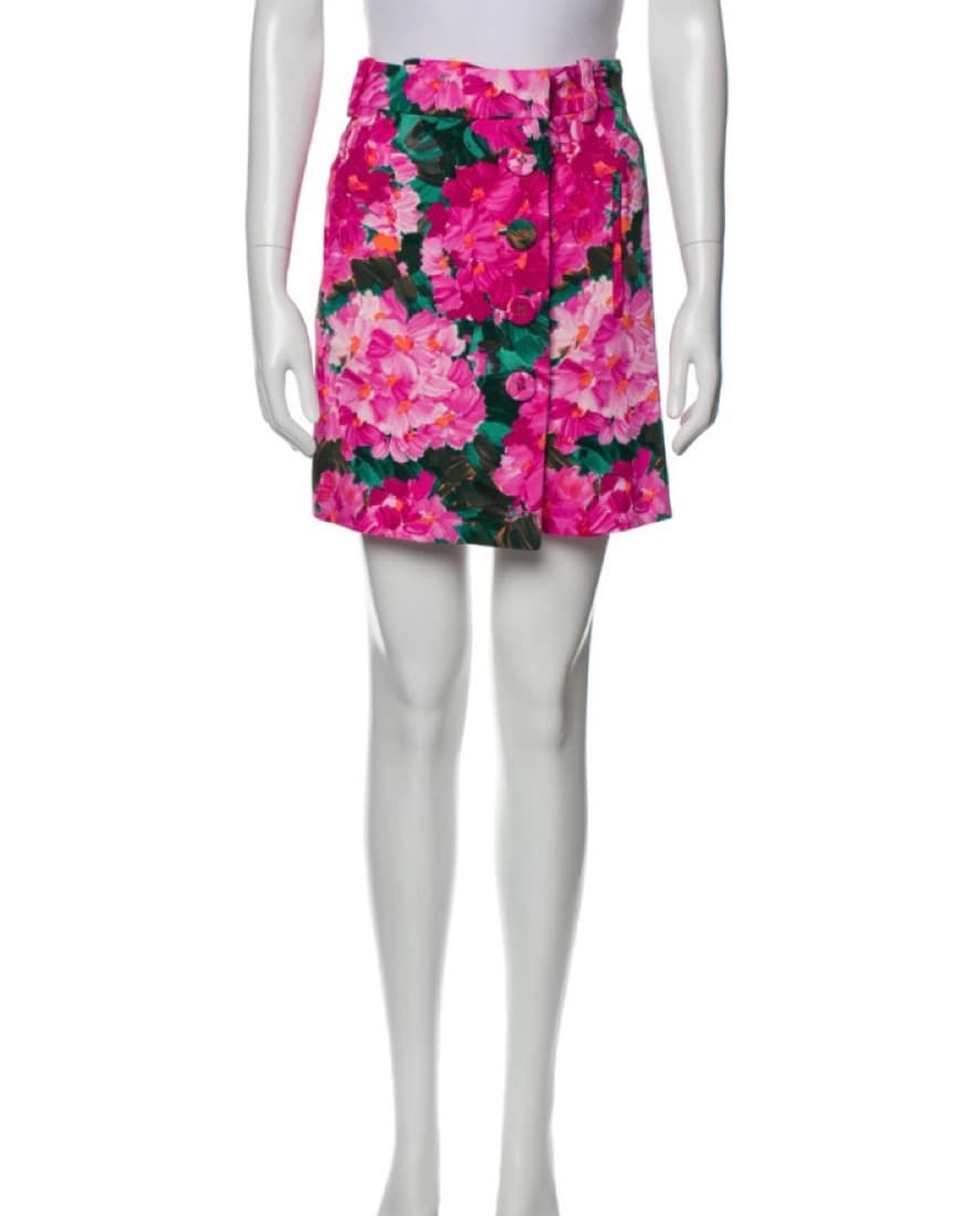 Balenciaga Vintage Floral Skirt - Image 1