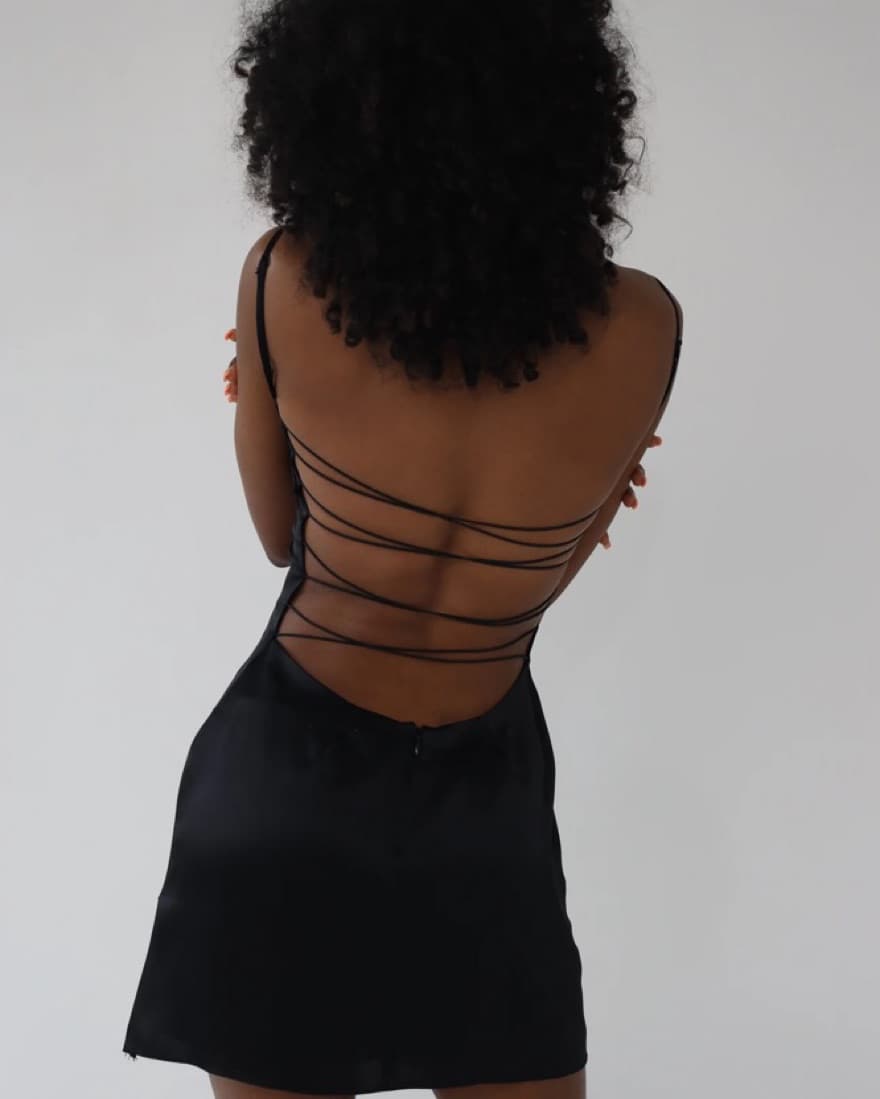 Mirror Palais Silk Mini Dress - $600  - Image 2