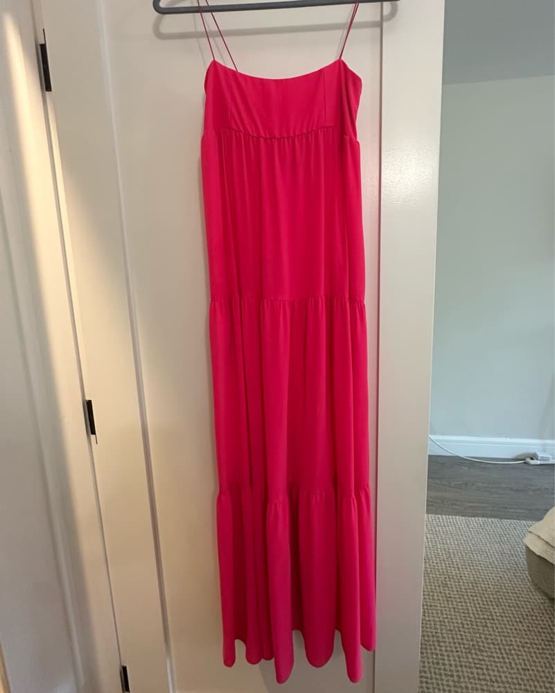 Hot pink Maxi Dress - Image 2