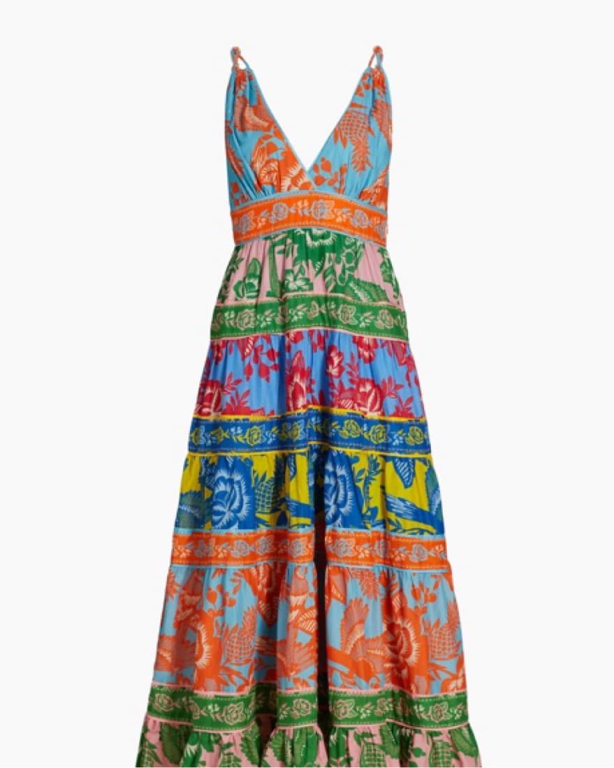 Vibrant Floral Maxi Dress - Image 4