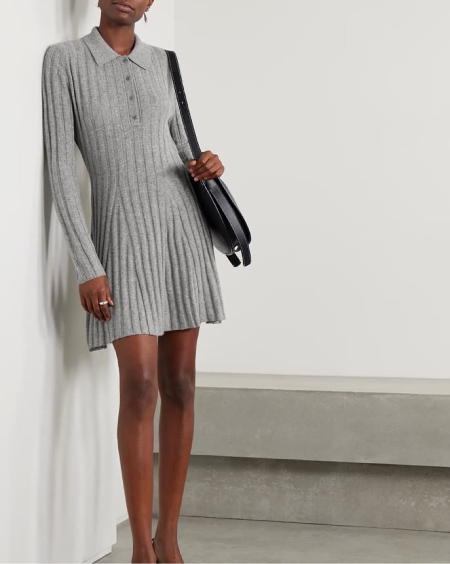 Reformation Cashmere Dress - Image 3