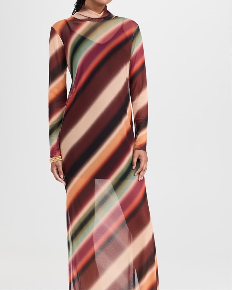 Tulle Sheer Dress - Image 1