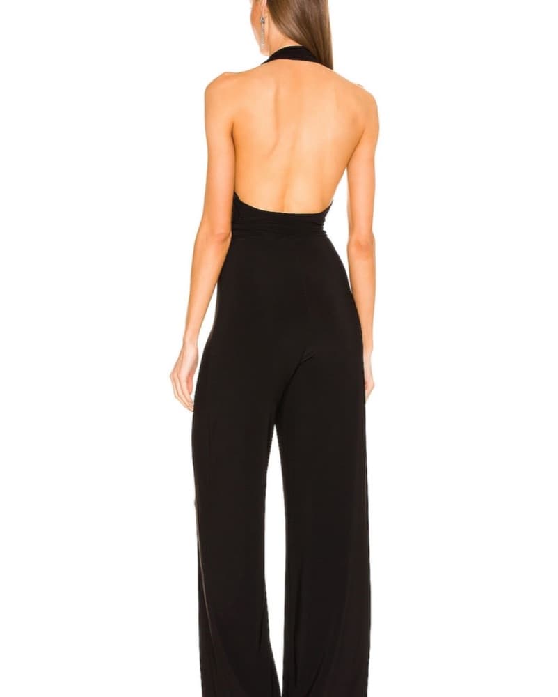 Norma Kamali Black Jumpsuit - Image 1