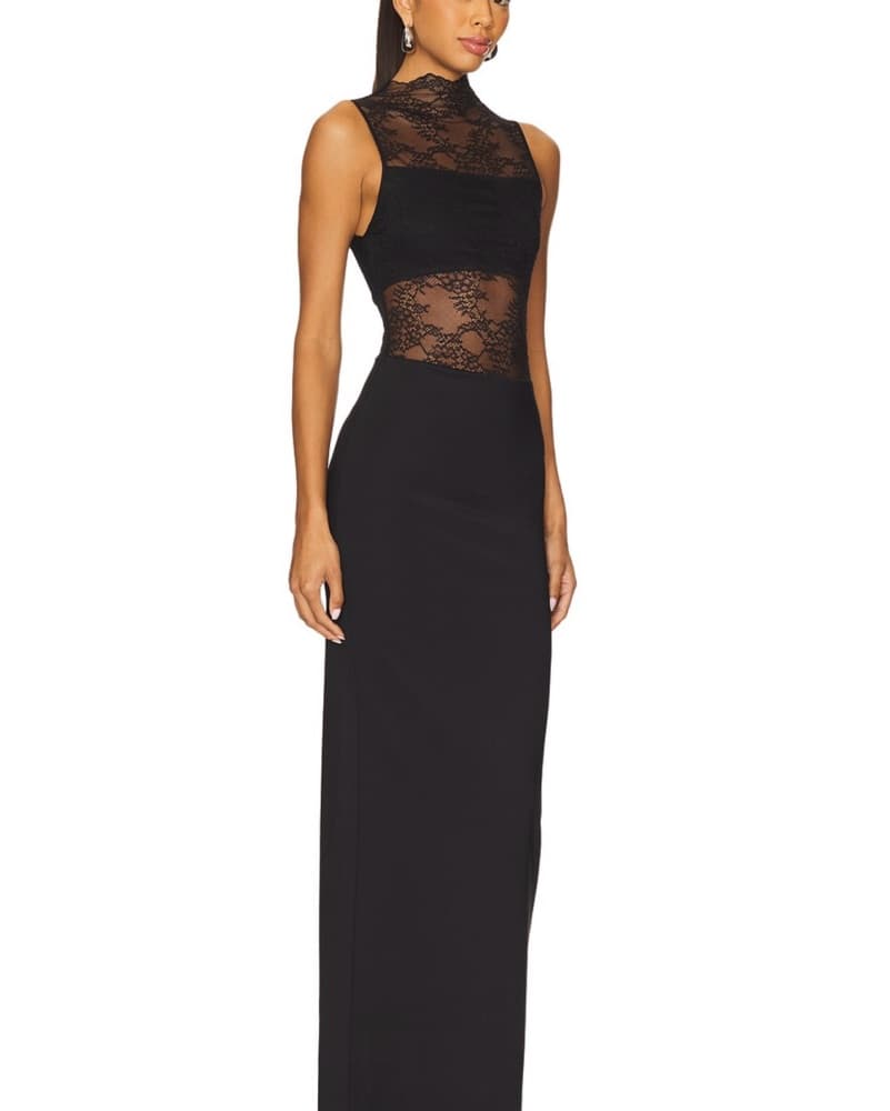 Alice And Olivia Lace Maxi Dress - Image 2