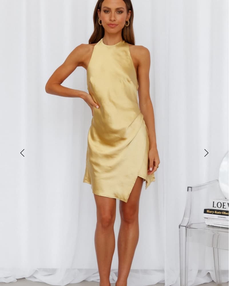 Hello Molly Lemon Midi Dress - Image 1