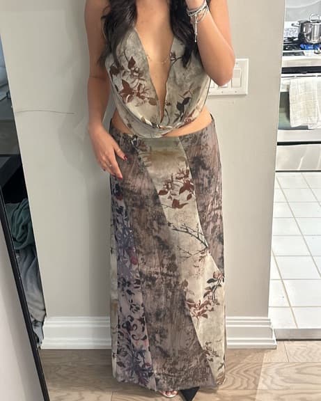 Jaded Ldn Set Maxi Skirt And Top - Image 2