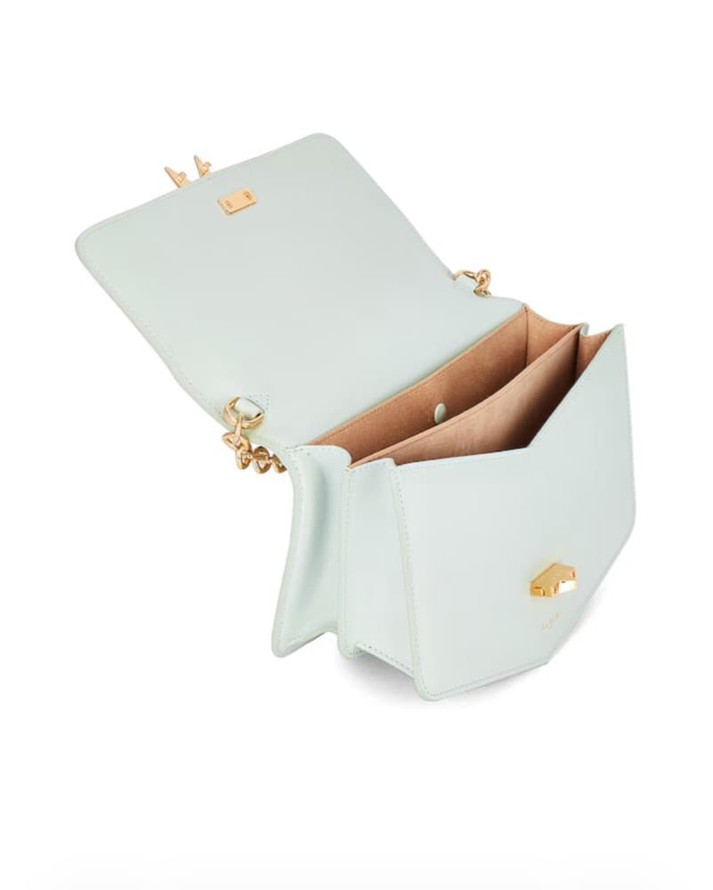 Alaia Le Papa Bag In Light Blue - Image 5