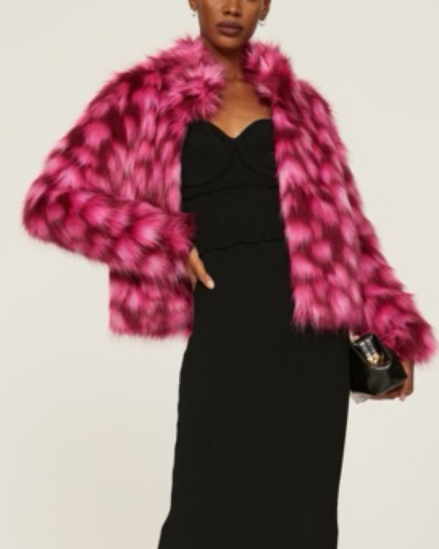 Unreal Fur Glow Jacket - Image 1