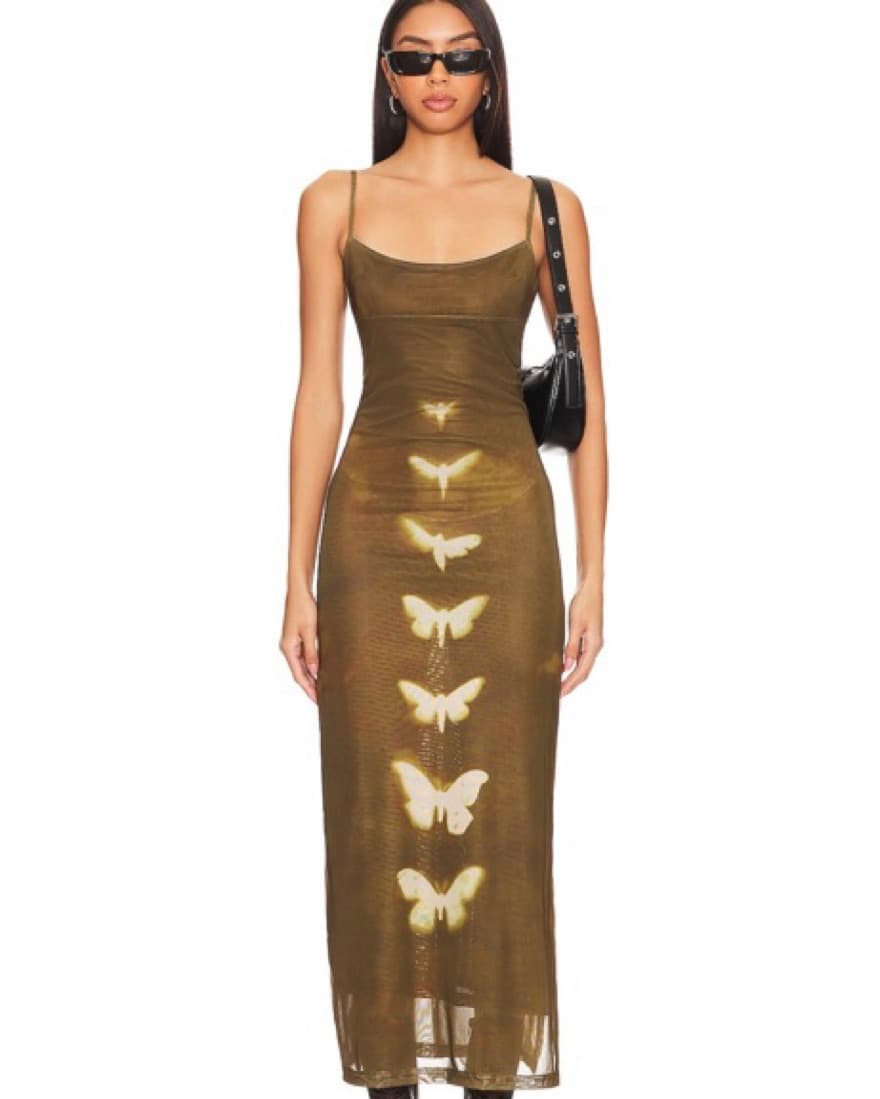 Superdown Butterfly Dress  - Image 1