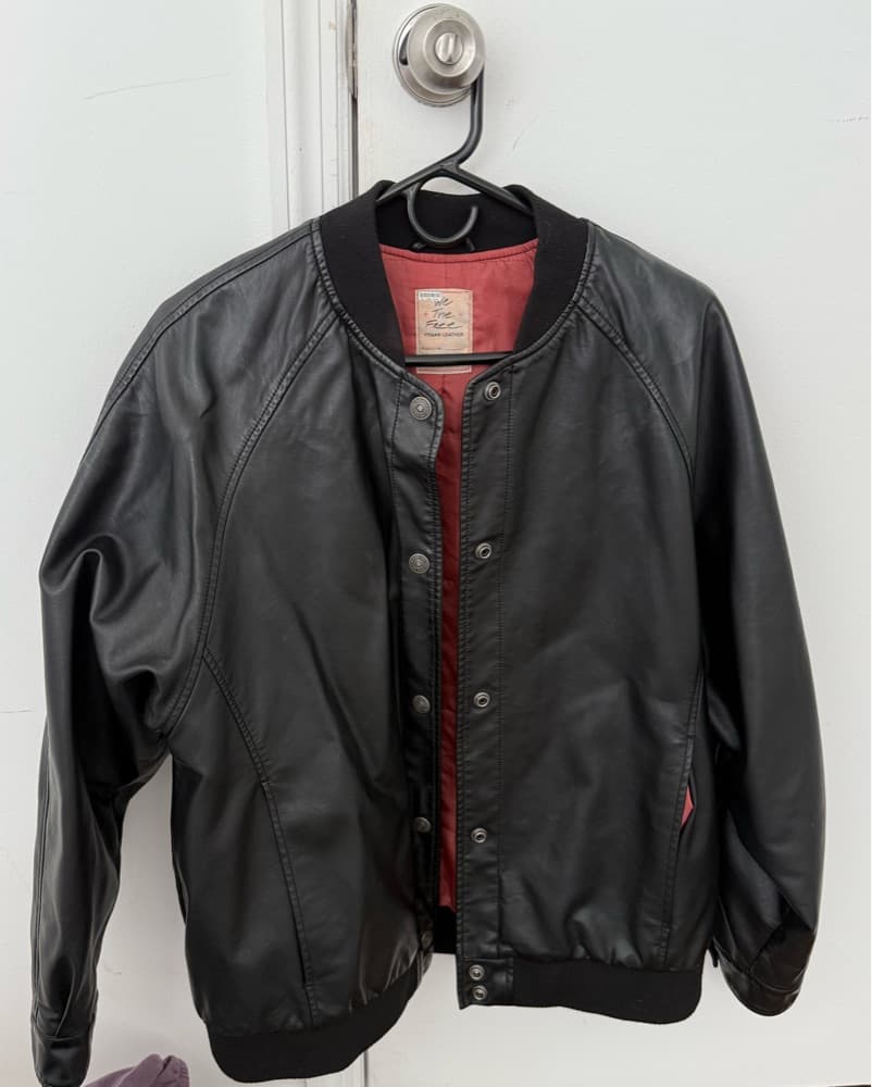 Free People Leather Jacket  - Image 2
