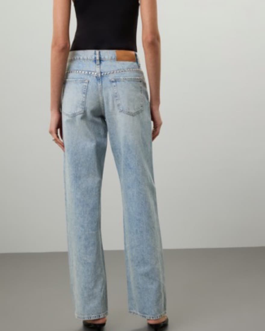 7 For All Mankind Studded Jeans - Image 4