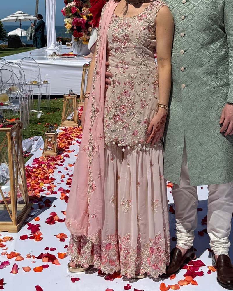 pink gharara set 🌸💗 - Image 2