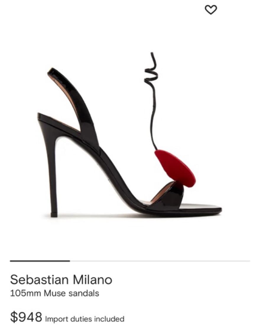 Sebastian milano Spring 2024 Muse Heel  - Image 3