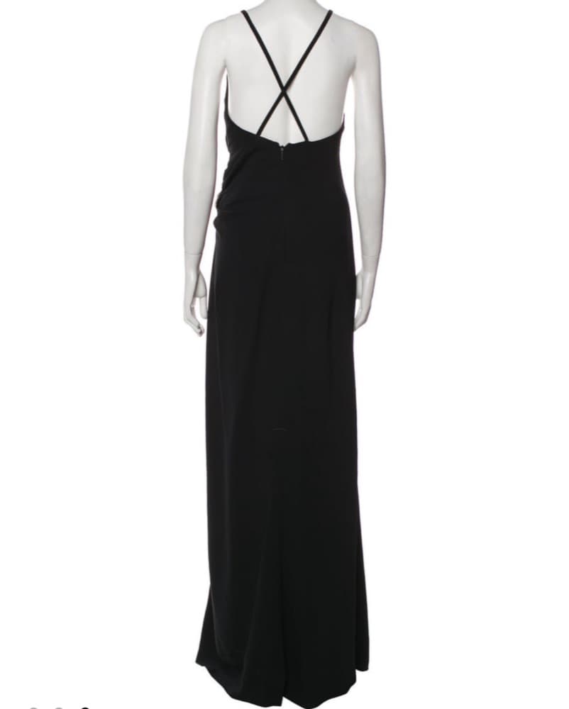 Roberto Cavalli Black Maxi Dress - Image 5