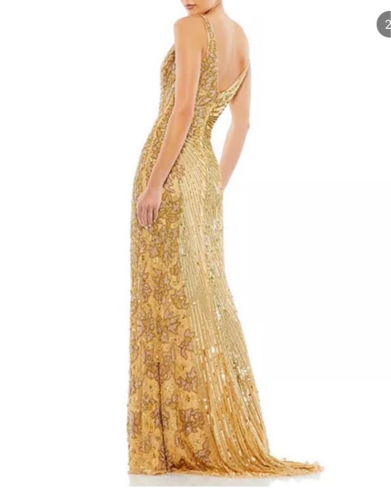 Gold Prom Dress - Image 2