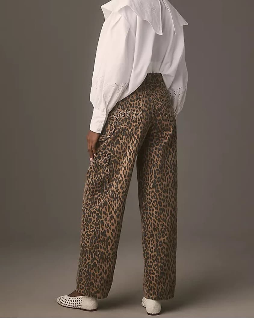 Damson Madder Leopard Print Pants - Image 3