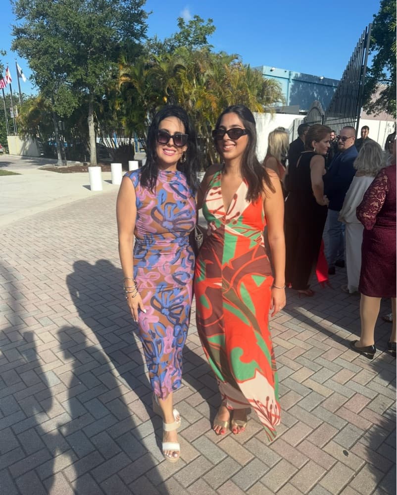 Vibrant Floral Midi Dress - Image 4