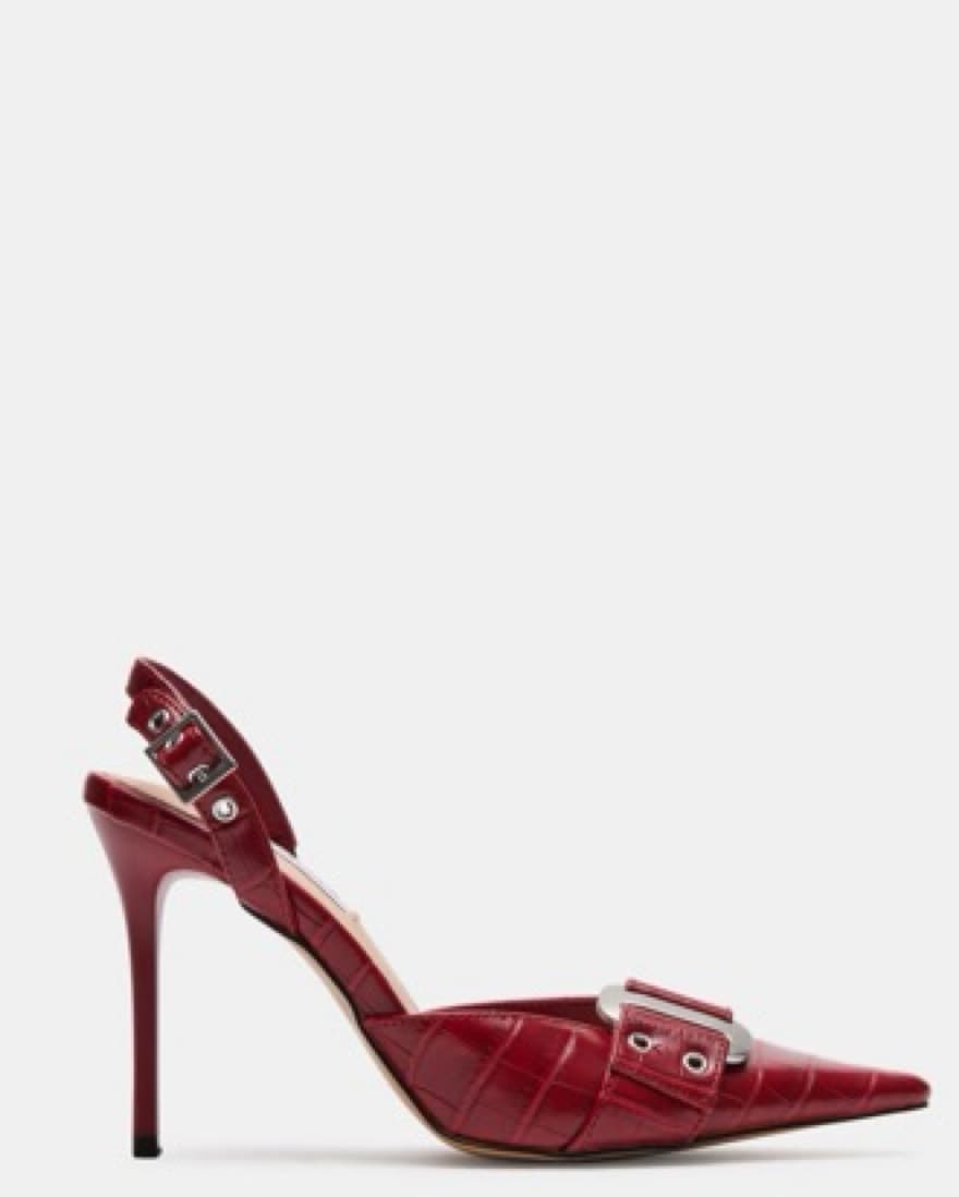 Steve Madden Red Croc Heel  - Image 3