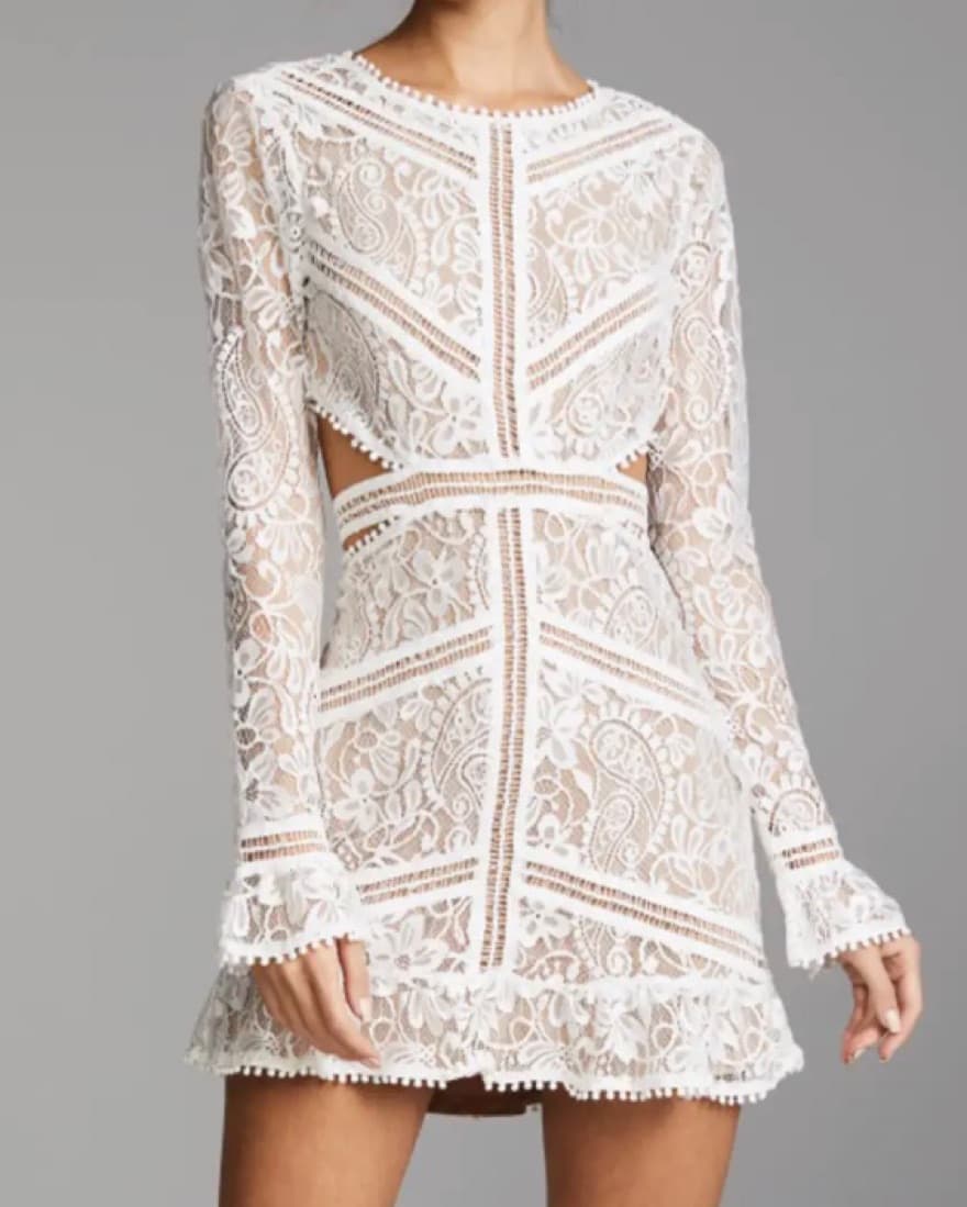 For Love & Lemons Emerie Cutout Dress - Image 1